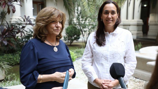 Silvina Frana y Erika Gonett