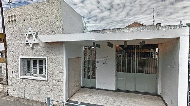 Sinagoga custodiada en la ciudad de Santa Fe producto del conflicto bélico entre Israel e Irán. Foto: Google