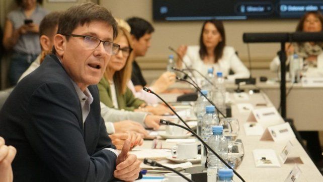 José Goity, ministro de Educación de la provincia de Santa Fe, habló sobre la paritaria.