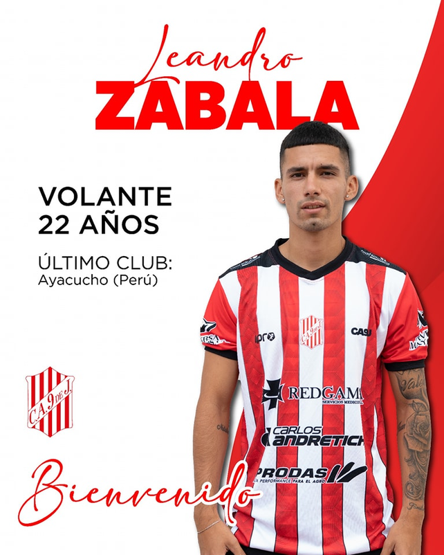 Zabala renov&oacute; primero en Col&oacute;n para luego pasar a 9 de Julio.