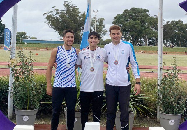 El atleta oriundo de Humboldt, hizo una marca de 7.57 +0.4, y entra en el radar del Iberoamericano.