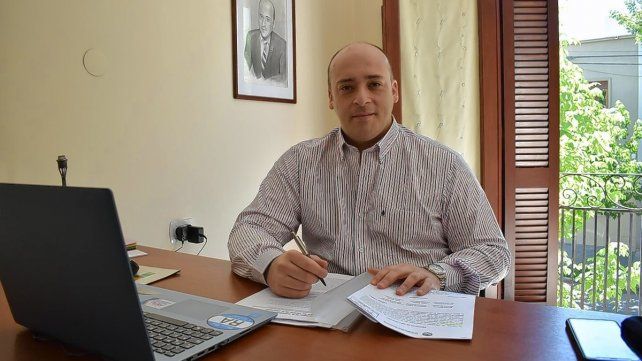 El diputado provincial Sergio “Checho” Basile.