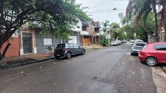 La vivienda robada en barrio Candioti