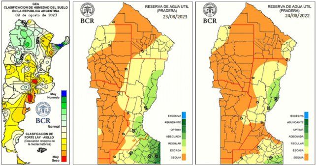 El último informe de la Bolsa de Comercio de Rosario (BCR), el fenómeno del Niño podría tener un impacto más significativo 