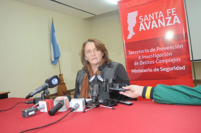 Ana Viglione, secretaria de Delitos Complejos de la provincia.