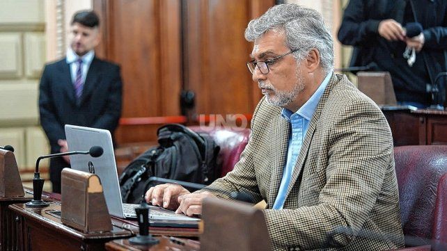 Estanislao Bougain, durante la Audiencia Pública en la Cámara de Diputados por la causa Vicentin.