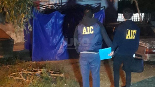 El lugar donde sucedió el crimen en el barrio San José