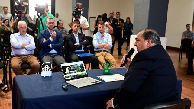 La conferencia de Juan Pablo Poletti a un mes de haber asumido como intendente 