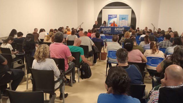 Asamblea de bases de Amsafé
