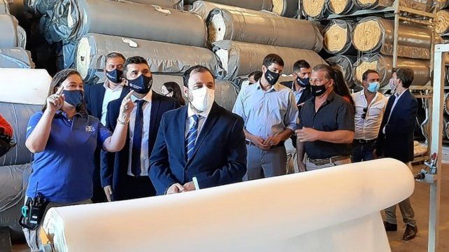 Uliambre recibió en Sauce Viejo a autoridades nacionales y provinciales del área de trabajo