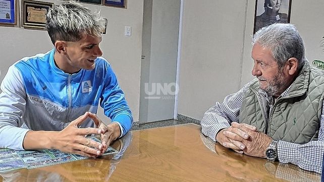 El intendente de Monte Vera, Beto Pallero, brind&oacute; su apoyo al destacado atleta de dicha ciudad.