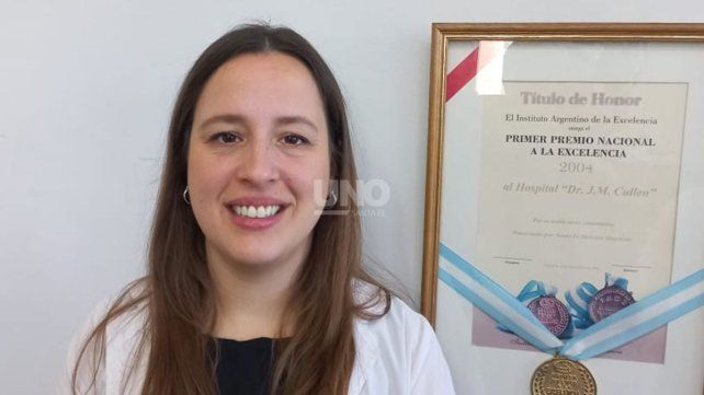 Amanda Zárate, subdirectora del hospital Cullen