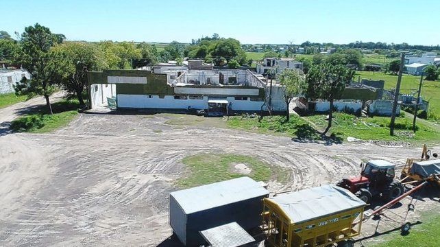 La exfábrica de baterías en la ciudad de Ceres en dónde vivían cuatro familias. 
