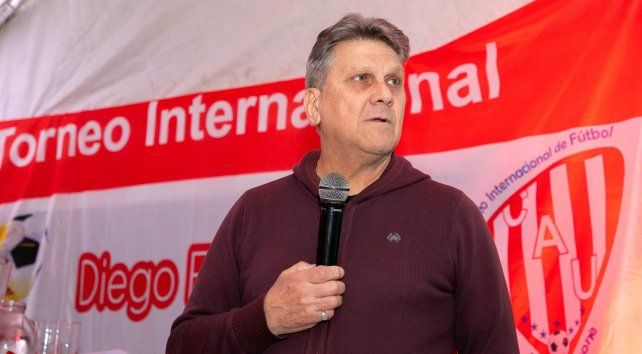 Gerardo, papá de Diego Barizone, agradeció el apoyo de todos los clubes que estarán presentes en el torneo organizado por Unión.