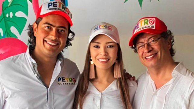 También anunció el arresto de la exesposa del hijo del presidente, Daysuris del Carmen Vásquez Castro (centro)