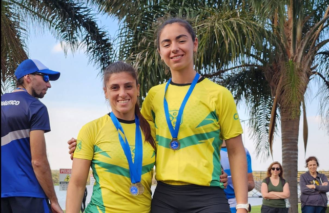  La estrella del equipo, Ingrid Marcipar junto a Carolina Leonhardt lograron medalla de oro.