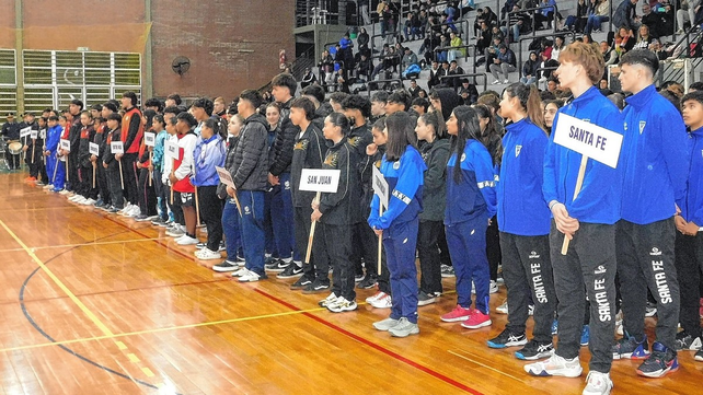 El Campeonato Nacional Sub 16 se desarrolla en ambas ramas en el CEF 29, Villa Dora y la Escuela Normal. &nbsp;
