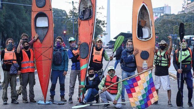 La remada partió de la ciudad de Rosario y terminó una semana después con una movilización en Buenos Aires