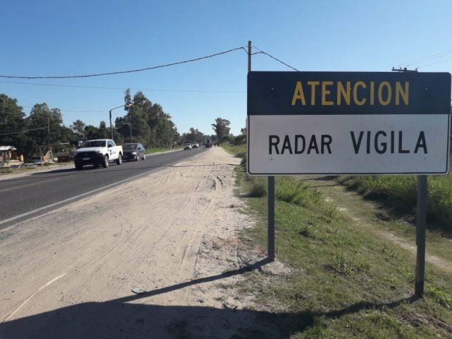 Rincón: comienzan a funcionar los radares sobre ruta 1 y aguardan el pemiso por fotomultas