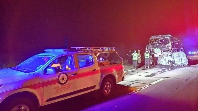 Accidente ocurrido en la RP Nº11.