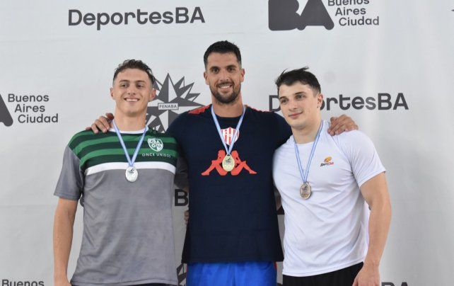 El casildense Federico Grabich, que representa a Unión de Santa Fe, fue el ganador en los 100 metros libre.