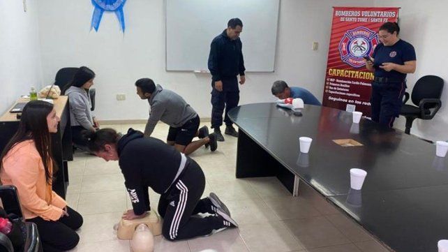 La Municipalidad de Santo Tomé llevó adelante una nueva jornada de capacitación en Reanimación Cardiopulmonar