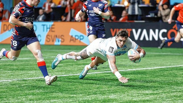 Los Pumas 7's arrancaron el Seven de Vancouver con dos victorias y van por los cuartos de final