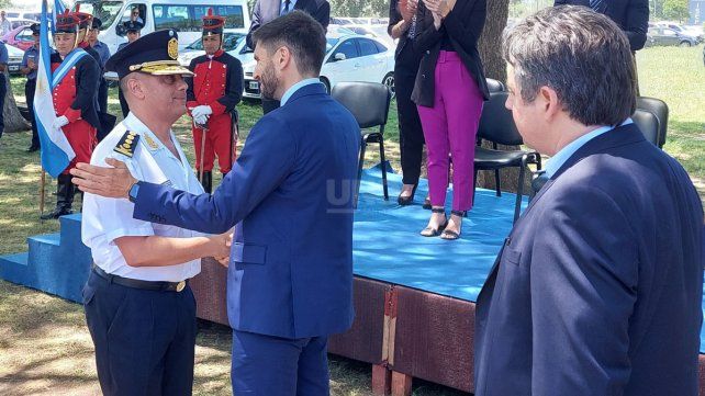 El nuevo jefe de la policía de Santa Fe, Luis Maldonado. 