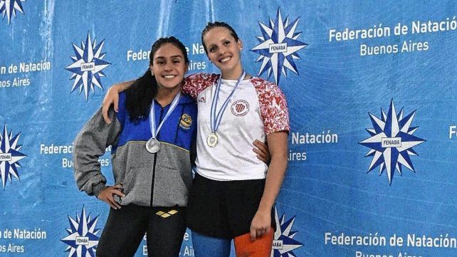 Candela Giordanino, entrenada por Adrián Tur en Unión, se impuso en 1500, 200 y 800 metros libre, en juveniles.