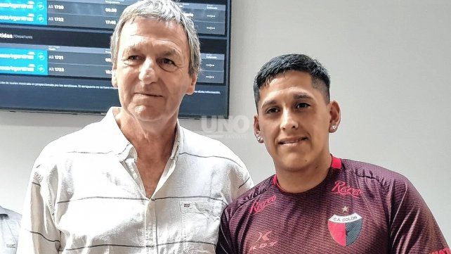 V&iacute;ctor Godano recibi&oacute; a Toto I&ntilde;&iacute;guez en Col&oacute;n.