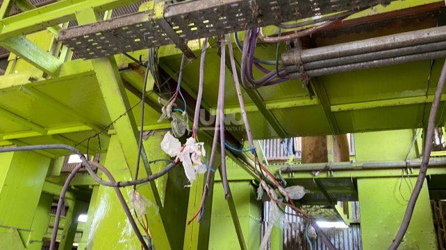 Parte de los elementos que fueron robados 