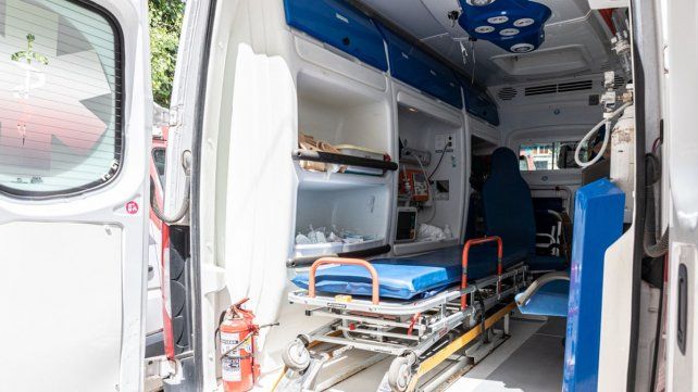 El Sies 107 duplicó la cantidad de ambulancias en 10 días. 