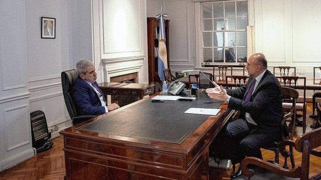 El gobernador de la provincia Omar Perotti se reunió con el nuevo ministro de Seguridad, Aníbal Fernández