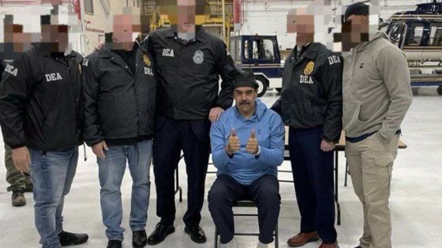 El venezolano fue escoltado por efectivos de la DEA hasta Nueva York.  