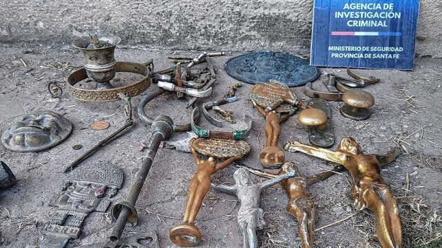 Descubrieron más de una tonelada de cables robados
