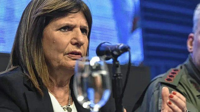 Patricia Bullrich, ministra de seguridad de la Nación