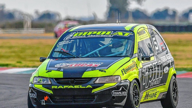 Los TZ 1600 tuvieron como protagonista al rafaelino Alejandro Cipolat en una peleada final.