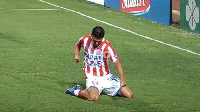 Unión ganó con dos de los tres goles anotados por Juan Manuel García. 