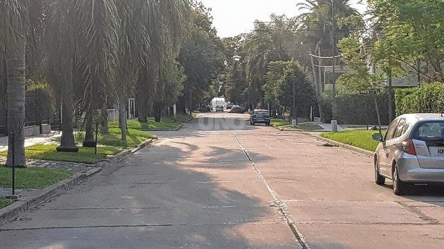 El lugar en dónde sucedió el robo en barrio Guadalupe.