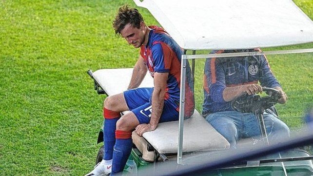 El rendimiento de Bruno Pittón no fue bueno en 2021 y en seis meses queda libre. Foto: prensa San Lorenzo