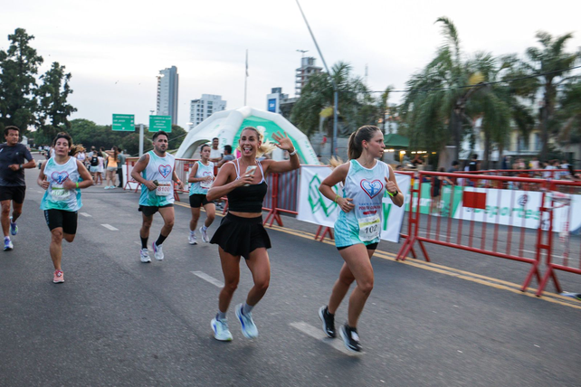 Se realizó la tercera maratón Santa Fe Corre por tu Corazón.