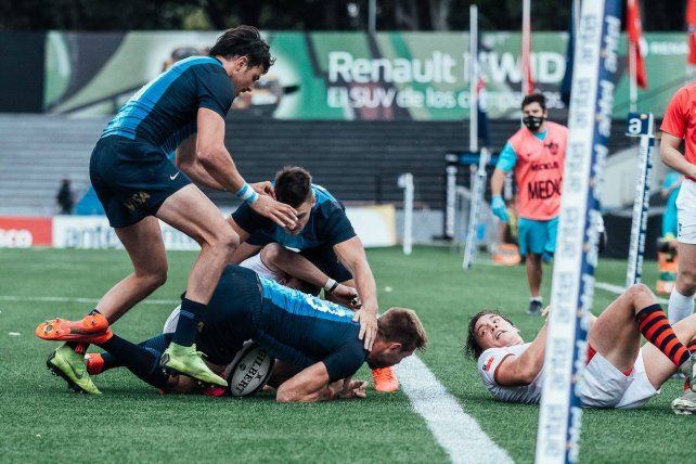 El conjunto argentino se impuso sobre el final en un partido muy cambiante y peleado en el inicio del Sudamericano de rugby. prensa UAR