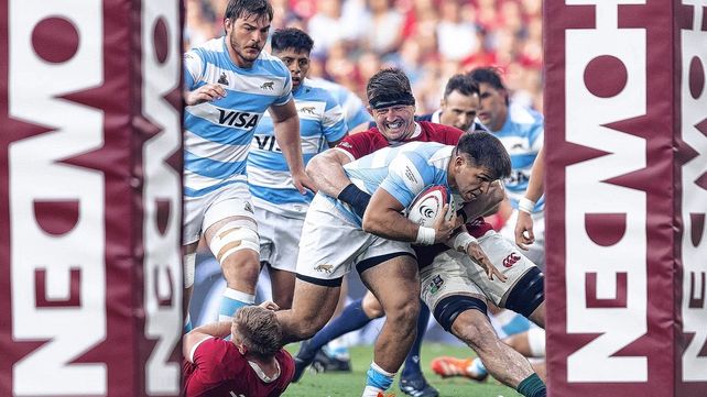 Los Pumas derrotaron por 28-24 a los British & Irish Lions en el Aviva Stadium de Dublín.