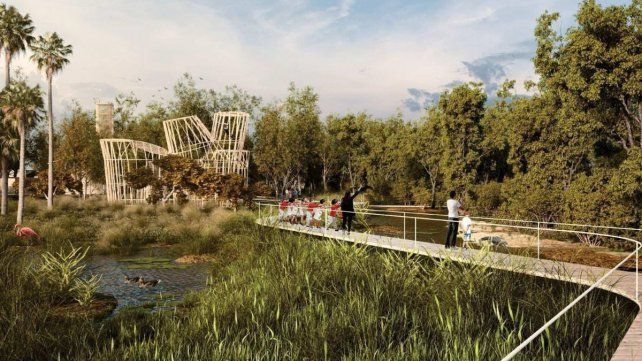Avanza la obra de La Esmeralda, Centro de Rescate, Investigación e Interpretación de Fauna Silvestre en Santa Fe