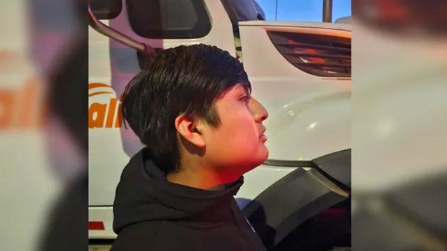  Otra de las imágenes de la detención de Pequeño J difundidas por la Policía Boanerense.