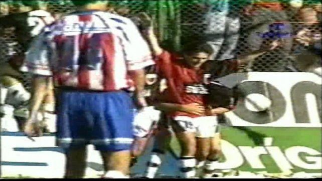 Nelson Agoglia le dio el agónico triunfo a Colón en el Clásico ante Unión, el 5 de octubre de 1997.