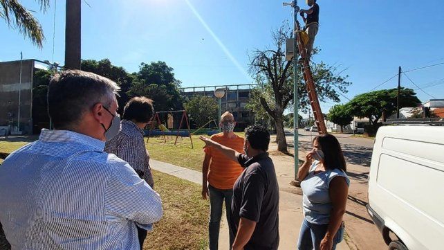 La Municipalidad de Santo Tomé incorporó 4 nuevas cámaras de videovigilancia que fueron instaladas en la Plaza Bordagaray, ubicada en barrio Loyola