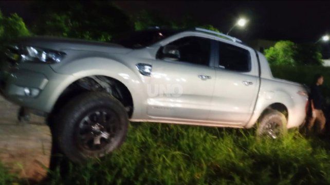 Guadalupe Oeste: intensa persecución policial terminó con un patrullero chocado, un vehículo secuestrado y un aprehendido