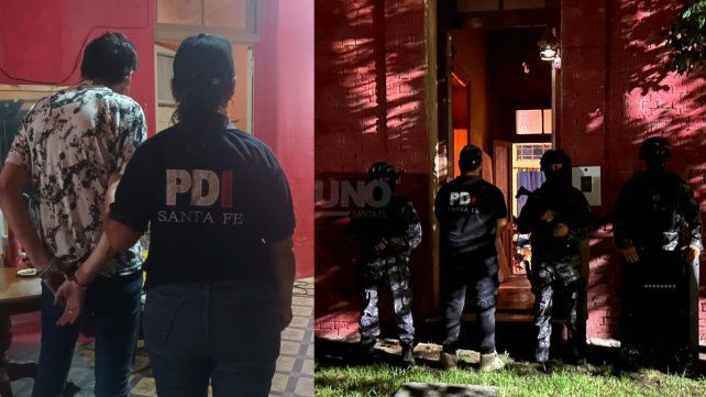 Golpe al microtráfico en Sastre: dos aprehendidos y secuestro de cocaína, marihuana y armas