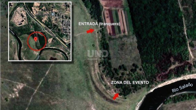 Fiesta clandestina en Santa Fe. En un descampado, en zona de bañados del río Salado, miles de santafesinos acudieron al evento donde la policía secuestró gran cantidad de estupefacientes y alcohol. 